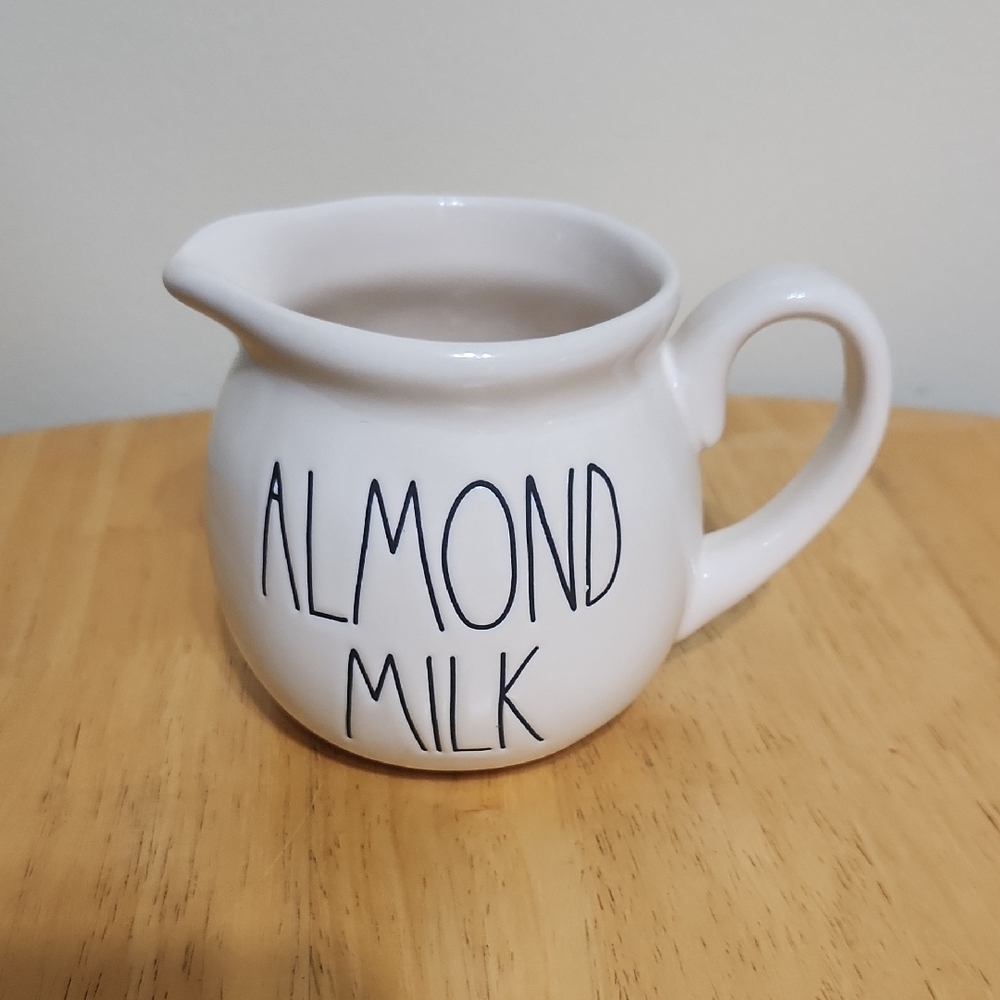 Rae Dunn White Almond Milk Pitcher